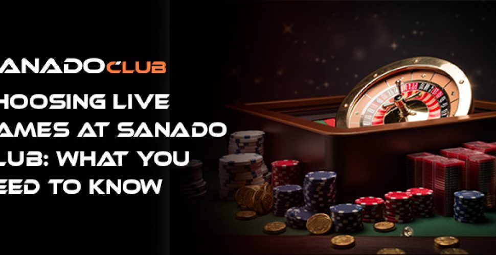 Sanado club live casino Singapore
